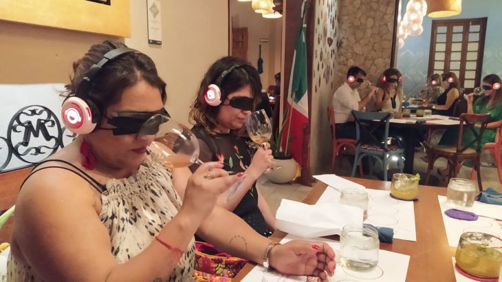 El restaurante Micaela Mar y Leña ofrece una cata maridaje sensorial